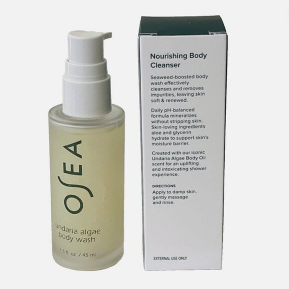 OSEA Undaria Algae Body Wash 1.5 fl oz (45 ml) Luxuious Cleanser NEW in Box - Picture 1 of 4